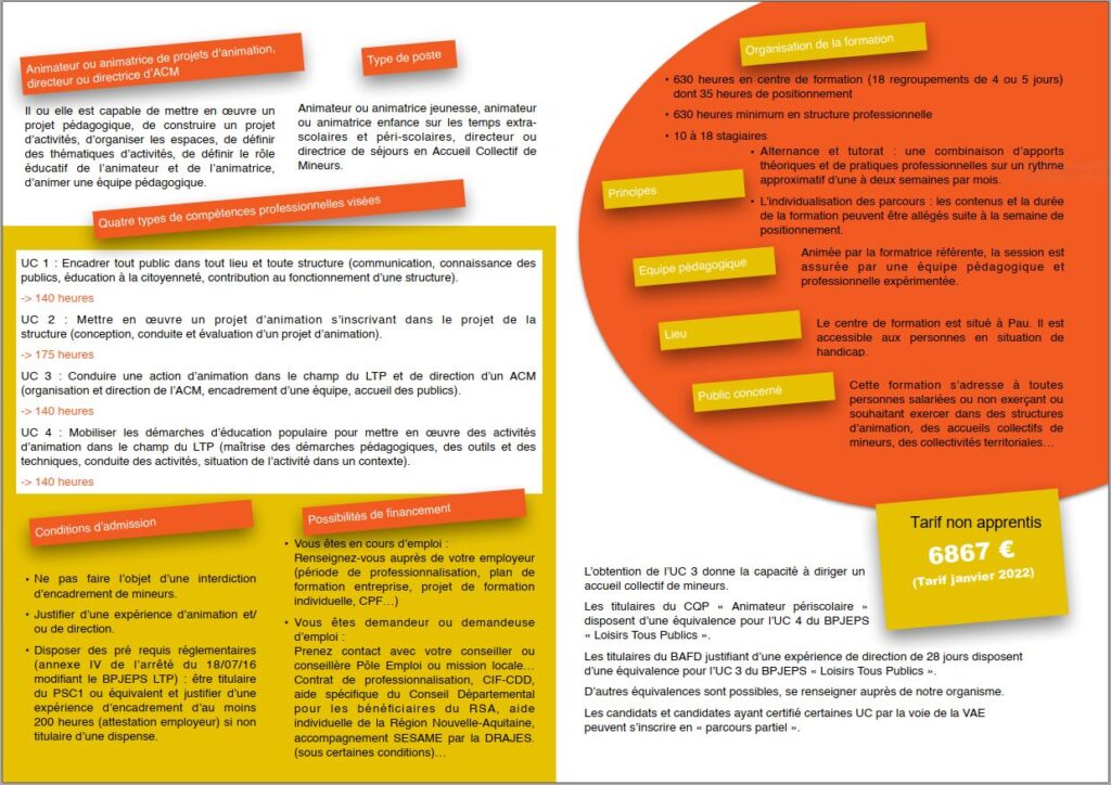 BPJEPS LTP Pau 2023