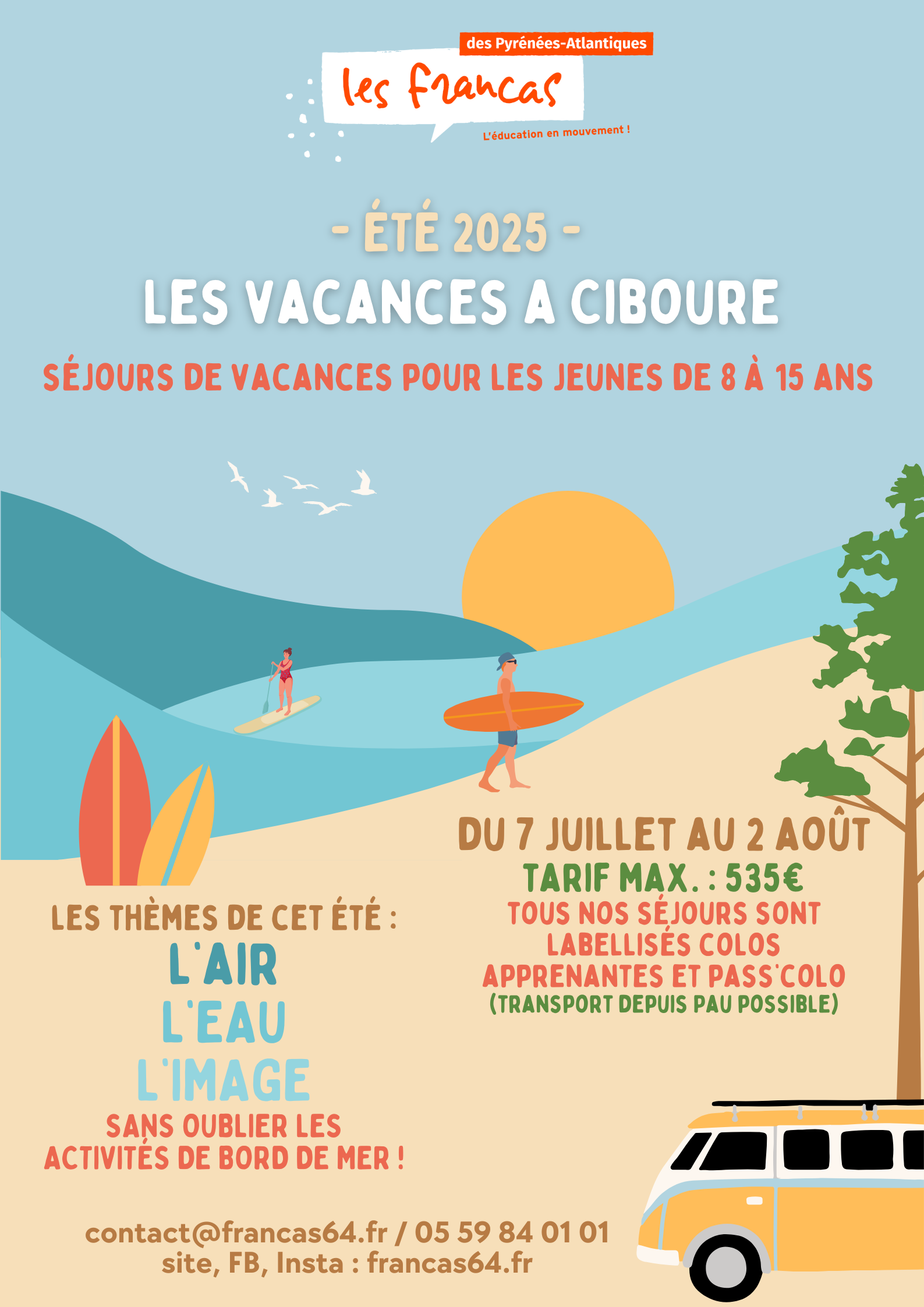 Colos de l’été à Ciboure